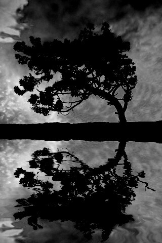 Зеркальное озеро обои