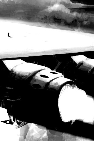 Разгон космического корабля обои