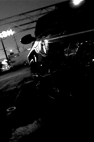 Ночная автомойка обои