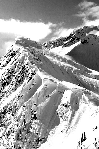 Горная гряда обои