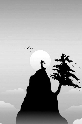 Одна на вершине обои