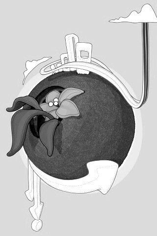 Зелёная планета обои