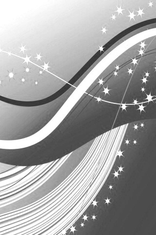 Голубые линие и белые блики обои