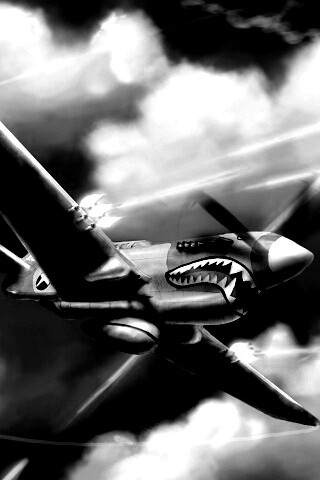 Истребитель акула обои