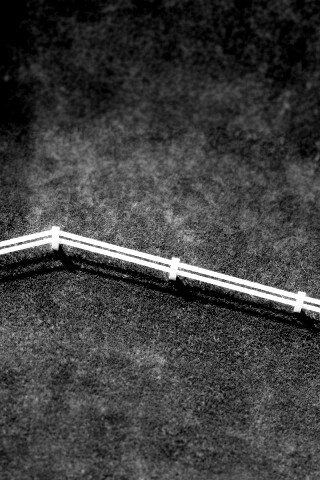 Белый заборчик обои