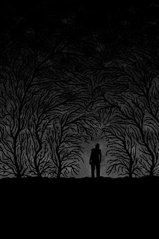 Смыкающиеся деревья обои