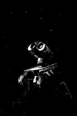 Валли смотрит на звезды обои