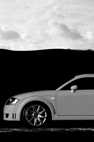 Оранжевый Ауди ТТ обои