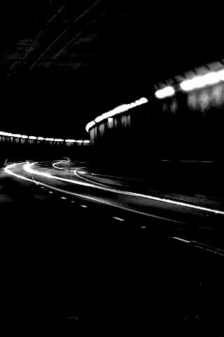 Огни в тоннеле обои