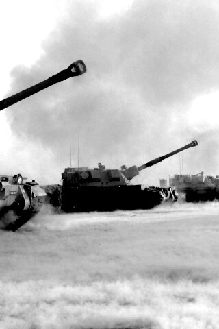 Британская самоходная артиллериская установка обои