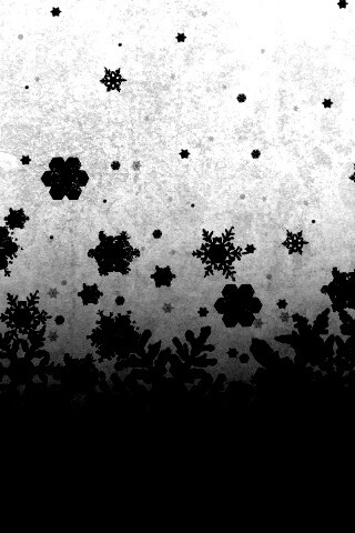 Черный снег обои