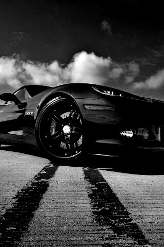 Синий спорткар обои