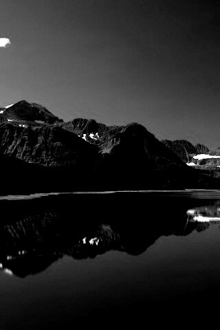 Синее горное озеро обои