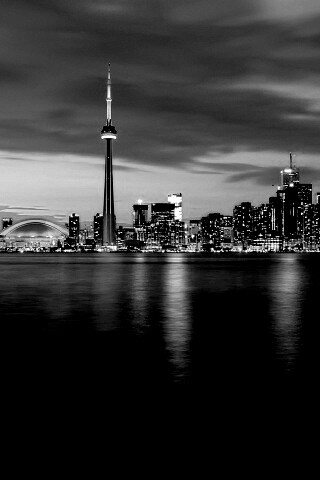 Ночной Торонто обои