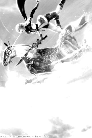 Девушка из Final Fantasy XIII обои