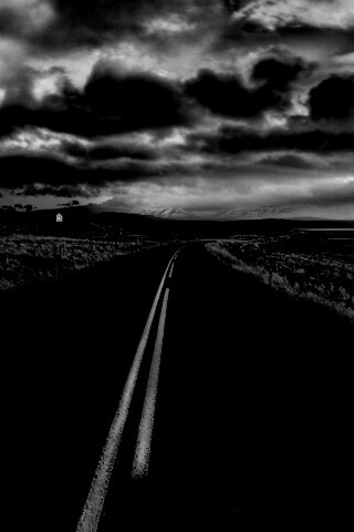 Пустая дорога обои