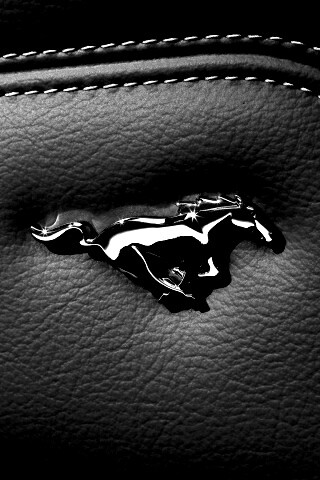 Кожаный салон Форда Мустанг обои