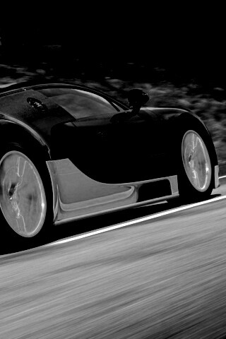 Оранжево-черный Бугатти обои