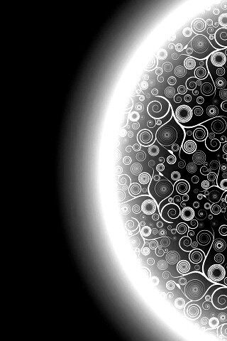 Планета из узоров обои