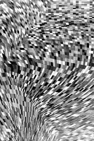 Пиксельная воронка обои