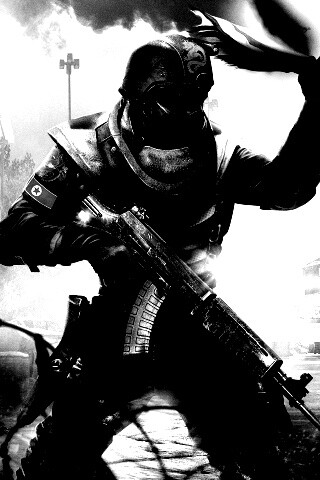 Китайский солдат жжет американский флаг обои