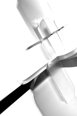 Абстракция из полупрозрачных фигур обои