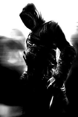 Ассасин в толпе обои