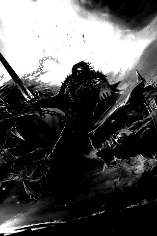 Темный рыцарь и гончие смерти обои