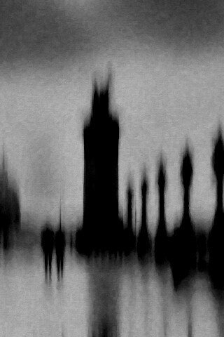 Размытый вид с моста обои