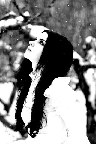 Белоснежная леди обои