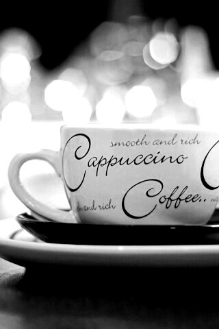 Чашечка капучино обои
