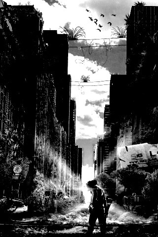 Постапокалиптический мир обои