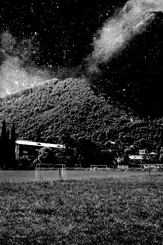 Под удивительным небом обои