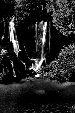 Водопад в дикой природе обои