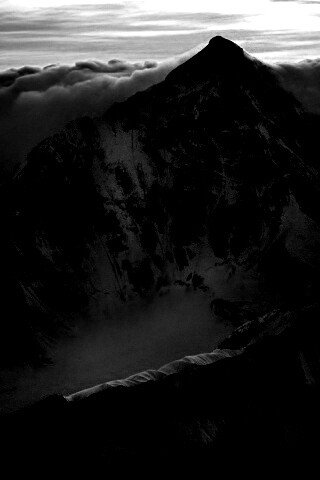 Гора на закате обои