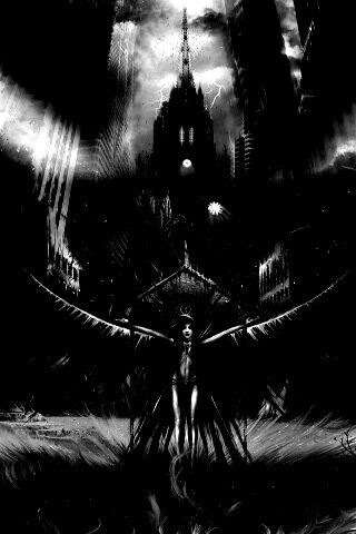 Тёмный ангел обои