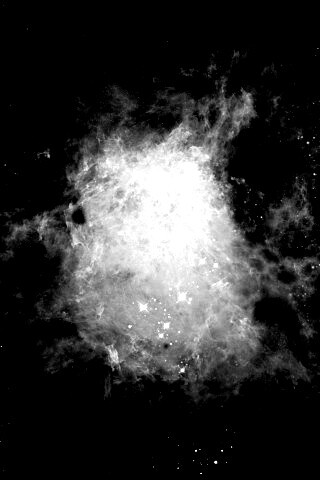 Фиолетовая туманность обои