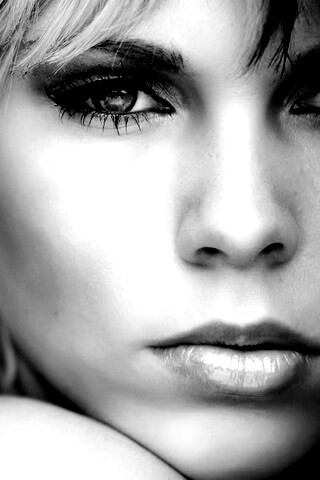 Черно-белое обои