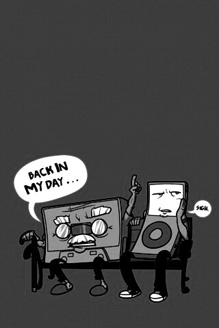 А вот в мои дни... обои