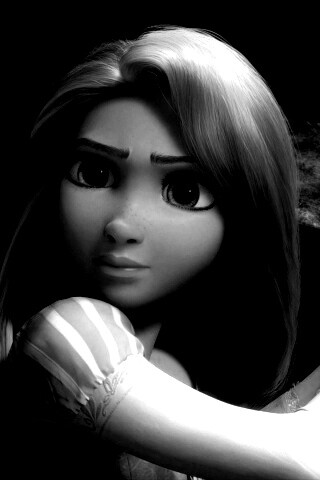 Рапунцель с сковородкой обои