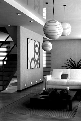 Китайская гостинная обои