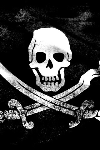 Пиратский флаг обои