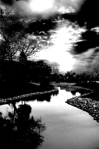 Осенний день в парке обои