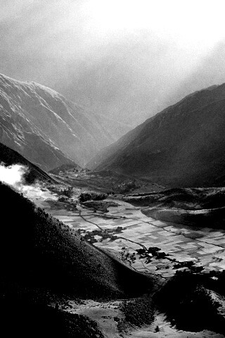 Горная долина обои