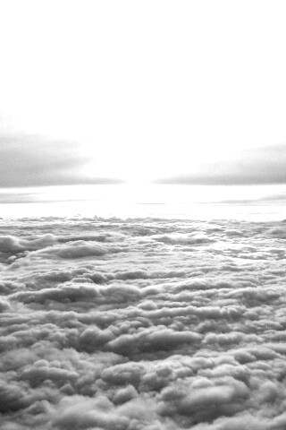 Над облаками обои