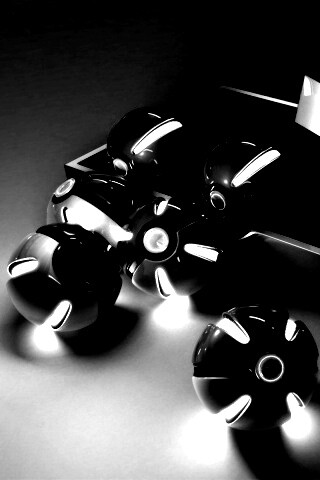 Коробка с покеболами обои