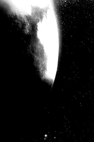 В темном свете обои