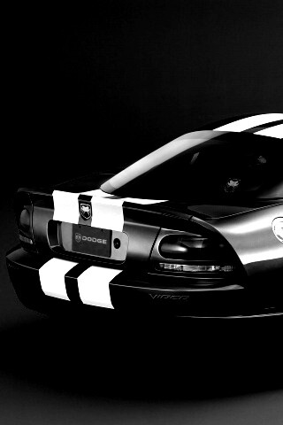 Синий Dodge Viper обои