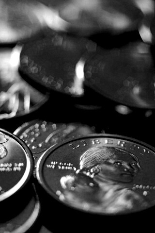 Золотые монеты обои