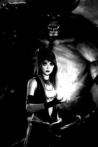 Морриган и порождение зла обои